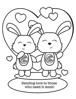 Bunnies Sending love
